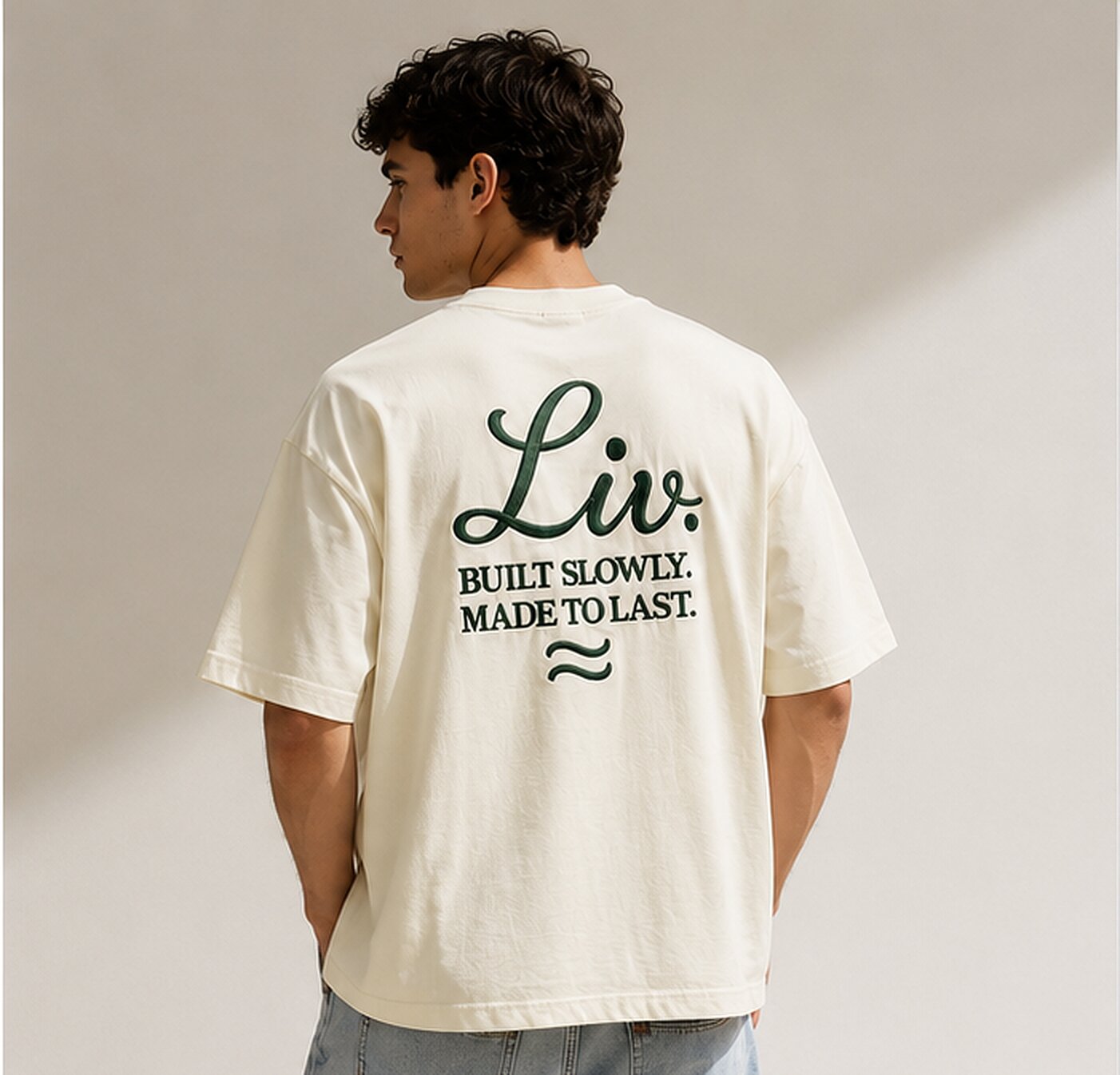 Script Statement Tee — model back