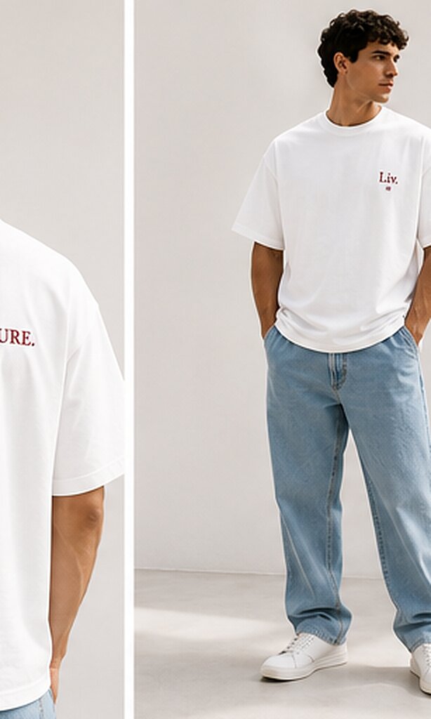 Future Built Tee — model full